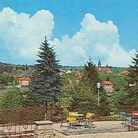 06502 Thale - Friedrichsbrunn im Harz Blick von der Terrasse des Sanatoriums