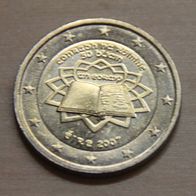 2 Euro € Irland Eire 2007 Römische Verträge RV Sondermünze Gedenkmünze