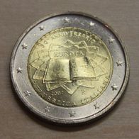 2 Euro € Italien Italy Italia 2007 Römische Verträge RV Sondermünze Gedenkmünze