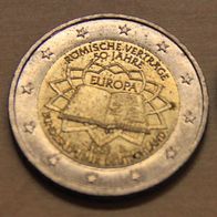 2 Euro € Deutschland Germany D 2007 Römische Verträge RV Sondermünze Gedenkmünze