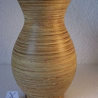 Höhrer Keramik-Vase, Westerwald in Rein-Pfalz, 60ger J. Design * **