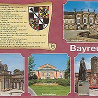 95444 Bayreuth Chronik - Karte