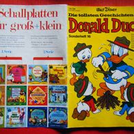 Ehapa, "Die Tollsten Geschichten von Donald Duck" Orginal Nr.16 Zust. (1-2 )