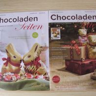 Lindt Chocoladen Seiten: Ostern 2015 und Weihnachten 2016 und
