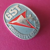 GST DDR Wehrsportschau 1972 Brosche Abzeichen