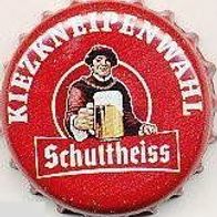 Schultheiss Kiezkneipenwahl Aktion 2013 Brauerei Bier Kronkorken Korken neu unbenutzt