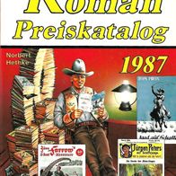 Allgemeiner Deutscher ROMAN - Preiskatalog 1987 - Hethke Verlag