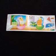 Ü - Ei Beipackzettel Steh auf Vogel EU / K 97 n 49