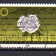 Bund BRD 1983, Mi. Nr. 1163, Verfolgung und Widerstand, gestempelt #11759