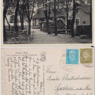 Löbauer Berg AK 1932 Ältestes Bergrestaurant geschrieben an Amalie Brettschneider