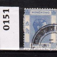 Hongkong (Asien) Mi. Nr. 151 König Georg VI. o <