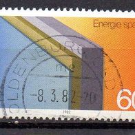 Bund BRD 1982, Mi. Nr. 1119, Energiesparen, gestempelt #11894