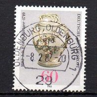 Bund BRD 1982, Mi. Nr. 1118, Johann Friedrich Böttger, gestempelt #11897