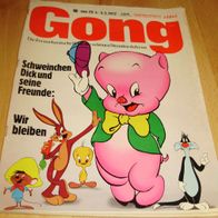 Gong 1972 Heft 18 ( 29.4. - 5.5.72) Schweinchen Dick