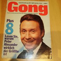 Gong 1971 Heft 4 ( 23.1. - 29.1.71) Peter Alexander