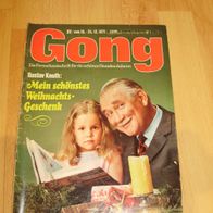 Gong 1971 Heft 51 ( 18.12. - 24.12.71) Gustav Knuth