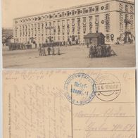 Semilly Kaserne 1917 mit schönem-Minenwerfer-Briefstempel -an-Marie-Schröder