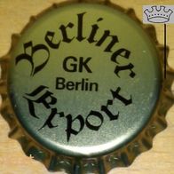 Berliner Export in GOLD Brauerei Bier Kronkorken ALT GK Berlin DDR, neu und unbenutzt