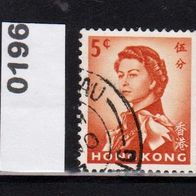 Hongkong (Asien) Mi. Nr. 196 Königin Elisabeth II. o <