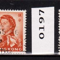 Hongkong (Asien) Mi. Nr. 196 + 197 Königin Elisabeth II. o <