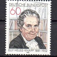 Bund BRD 1981, Mi. Nr. 1082, Geburtstag Elly Heuss-Knapp, gestempelt #12108