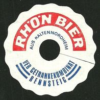 Pilsdeckchen Tropfdeckchen DDR : VEB Getränkekombinat Rennsteig (Kaltennordheim)