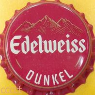 Edelweiss Dunkel Brauerei Bier Kronkorken Österreich Kronenkorken in neu + unbenutzt
