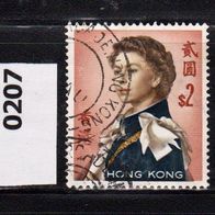 Hongkong (Asien) Mi. Nr. 207 - Königin Elisabeth II. o <