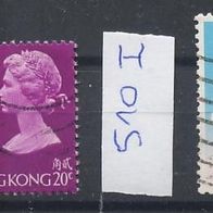 Hongkong (Asien) Mi. Nr. 297 + 510-I Königin Elisabeth II. o <