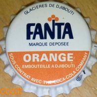 Fanta orange soda Limo Kronkorken ALT Djibouti Afrika Kronenkorken neu in unbenutzt