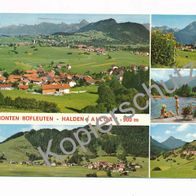 44) AK Pforten Röfleuten - Halden - Allgäu 1975