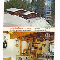 70) AK Hinterglemm Grabenhütte im Schwarzachergraben