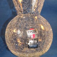 Mundgeblasene Rastal Eisglas-Vase, 60er Jahre