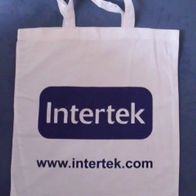 Tasche - Einkaufstasche Stoffbeutel Shopper Intertek www. intertek #