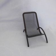 Stuhl Metallstuhl Handystuhl schwarz