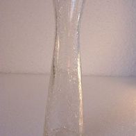 Eisglas-Vase, 60ger Jahre Design