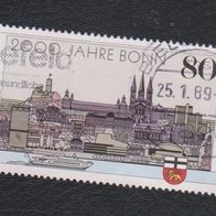 BRD Sondermarke " 2000 Jahre Bonn " o