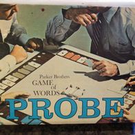 Probe Word of Games Parker Brothers 1964