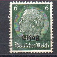 D. Reich Elsaß 1940, Mi. Nr. 0004 / 4, Freimarke Hindenburg, gestempelt #08172