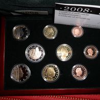 Luxemburg 2008 Kursmünzsatz PP + 1 x 2 Euro Gedenkm.* 9 Münzen