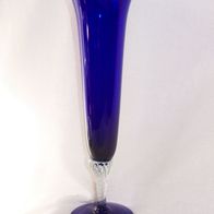Bohemia - Glas Vase, 60er Jahre