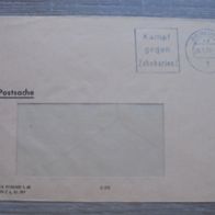 Beleg FS Postsache Kampf gegen Karies Berlin 1970