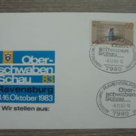 Beleg Ausstellung Oberschwaben Schau Ravensburg 1983