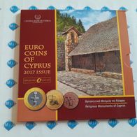 Euro Kursmünzensatz KMS Zypern 3,88 Euro Blister 2017