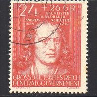 Generalgouvernement 1943, Mi. Nr. 0121 / 121, Kulturträger, gestempelt #08247