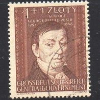 Generalgouvernement 1943, Mi. Nr. 0124 / 124, Kulturträger, gestempelt #08249