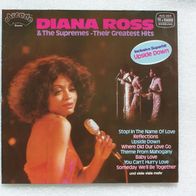 Diana Ross & The Supremes - Their Greatest Hits, LP - Ariola 1980