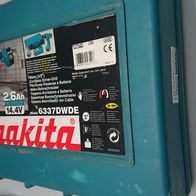 Koffer für Makita Akkuschrauber 6337DWDE, leer