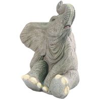 Yomiko Sitzender Elefant Aus Plüsch – 12,7 Cm, Kuschelig, Für Kleinkinder, Handwaschbar