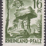 Französische Zone Rheinland-Pfalz 6 * * #017408